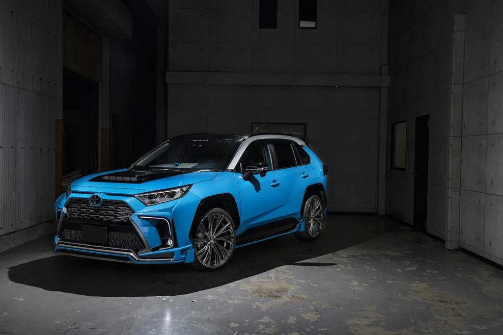 Rojam RAV4 荣放 改装大包围 运动保险杠 前杠 后杠 机盖 尾翼