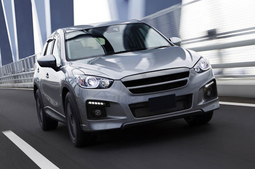 Autoexe CX-5 马自达 cx5 KE-04 大包围保险杠 前杠 中出排气尾翼