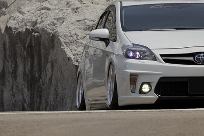 PARFUME ZVW30 PRIUS HYBRID 普锐斯 宽体大包围 前后杠 轮眉尾翼