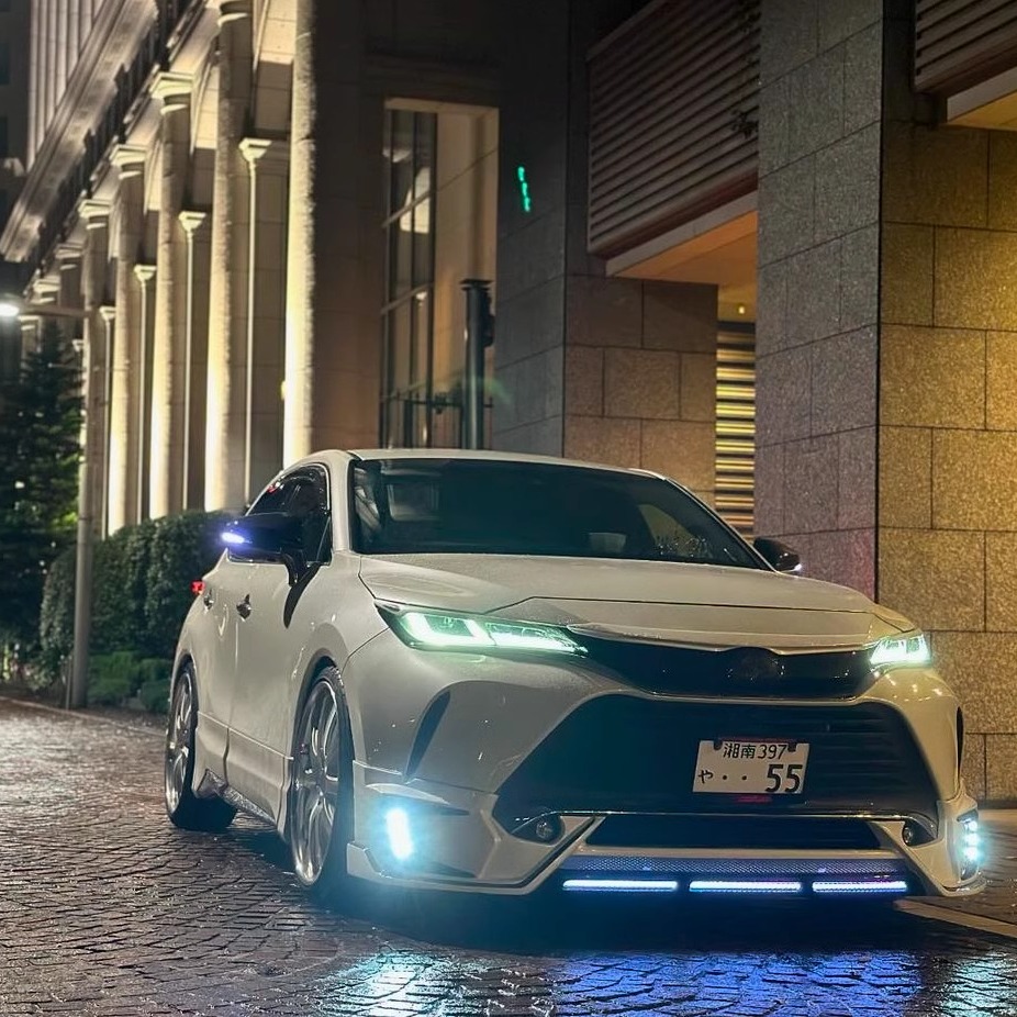 ROWEN HARRIER 80系 凌放 狼炎包围 改装前后唇侧裙中网 前格栅