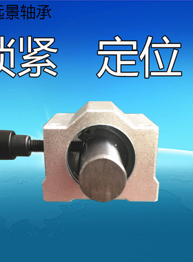 带锁紧定位固定滑块SCS12/16/20/25/30/35/40箱式直线轴承