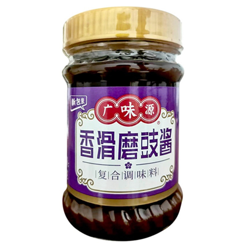 广味源香滑磨豉酱调味料220g 商用豆豉面豉酱蒸炒干拌炸酱面噌汤图片
