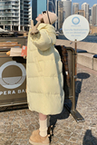 2026冬季新款羽绒服鹅黄色2C053/款号711/P285/K418，女装羽绒服，2C053