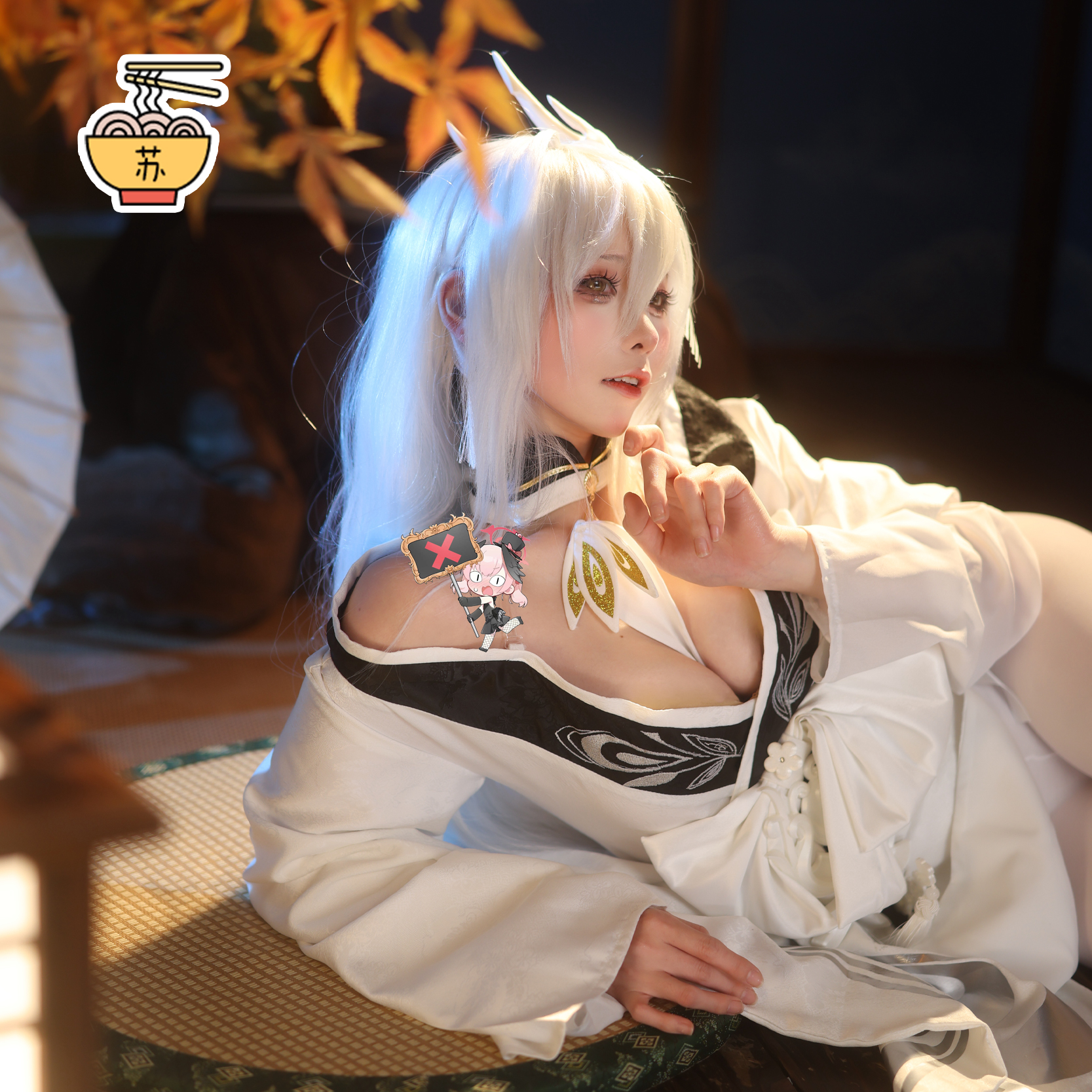 碧蓝航线白凤和风连衣游戏皮肤