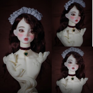 【绿心】BJD娃用丝带choker三分四分六分定制配饰搭配项圈项链