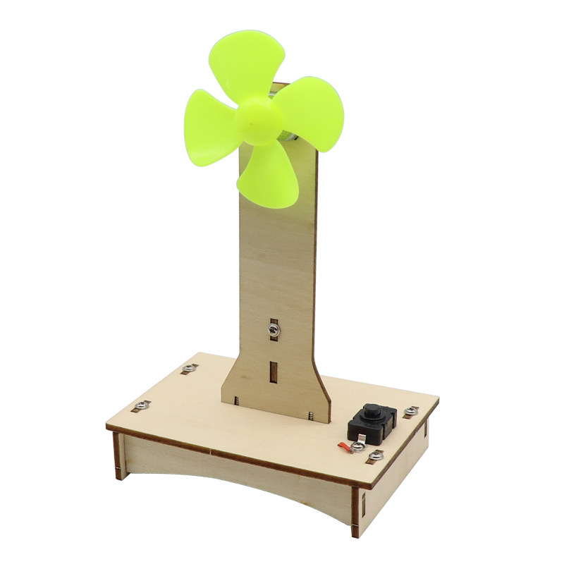 diy科技小制作小发明自制简易物理实验小电风扇玩具手工材料拼装