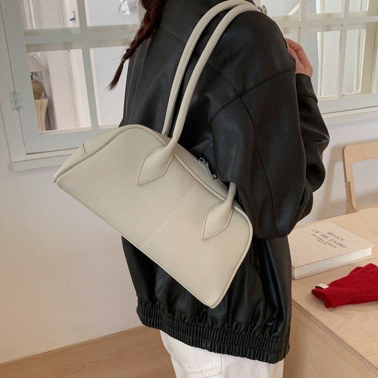 2026春季新款时尚百搭单肩包女简约休闲手提包大容量通勤法棍包,箱包皮具/热销女包/男包,通用款女包,淘宝优惠券,粉丝福利购,淘宝优惠卷