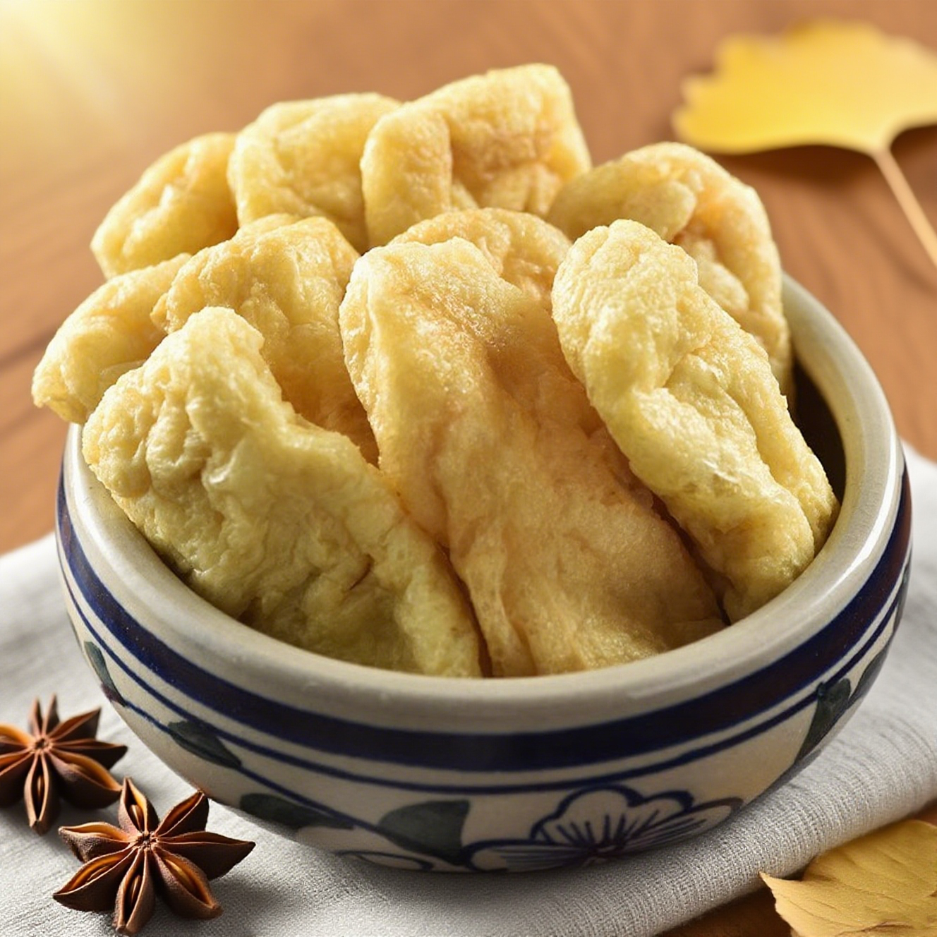 长油豆腐泡空心豆泡干油炸豆腐香干麻辣烫串串火锅现做新鲜小油条