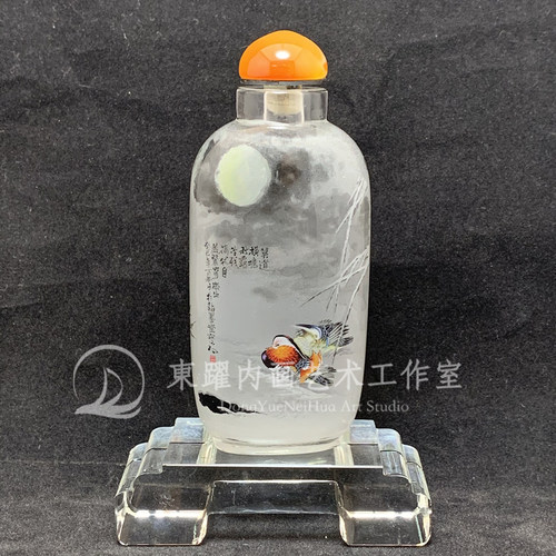 蕉荫栖禽宝印作品习三内画艺术院毕业生非遗传承冀派内画