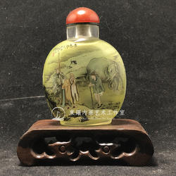 二十四孝东江作品家训套壶十二个衡水内画鼻烟壶纯手工订制写字