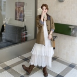 春装大货新款卡其色风衣外套2C153-872-P155K228，女装风衣，2C153