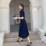 夏季连衣裙配腰带2C153-2507-P155K238，女装连衣裙，2C153