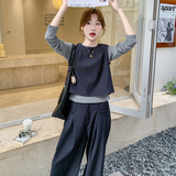 新款~春秋季简约时尚三件套6665-P175K258，女装套装/套裙，2C153