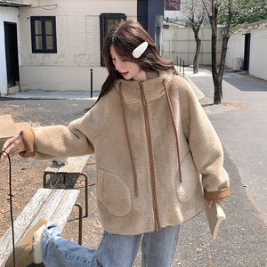 新款有大货 秋冬季皮毛外套连帽2C153-3301-P185K278图片