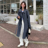 新款风衣外套女中长款6633-P155K238，女装风衣，2C153