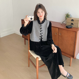 春装有大货连衣裙三件套2C153-3359-P170K258，女装连衣裙，2C153