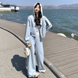 春装有大货蓝色蕾丝时尚套装2C153-3380-P185K278，女装套装/套裙，2C153