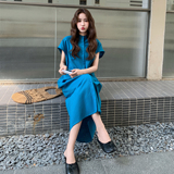 夏装新款气质简约连衣裙809-P135K208，女装连衣裙，2C153