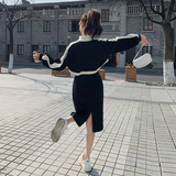 春装大货法式感假两件套装连衣裙2311-P125K178，女装连衣裙，2C153
