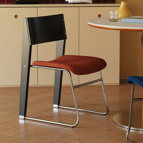 北欧实木靠背餐椅设计师