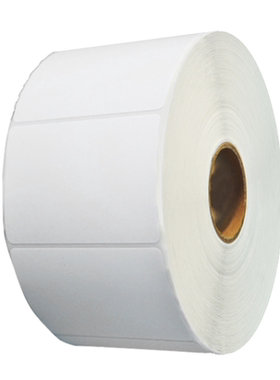 特惠打印贴纸80 75 70X70加粘条码纸CP2140 3140铜版不干胶标签纸