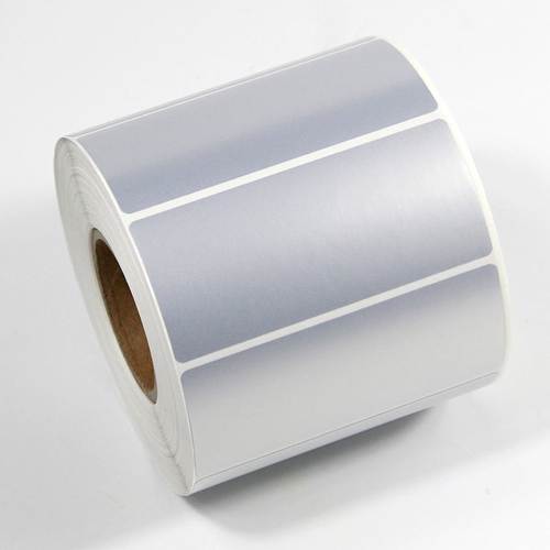 亚银纸防水PET消银龙标签纸