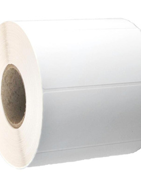 特惠铜版不干胶纸108X50标签纸ZM400 ZT210 230贴纸1千张