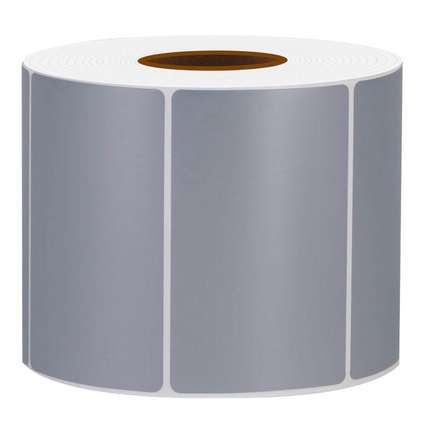 特惠90X40亚银龙PET不干胶纸TSC244 ZT411 511 210 ZD888防水贴纸