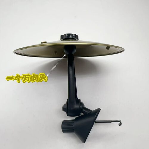 新款diy跨境car crash cymbal出风口车载敲击镲片装饰品感无