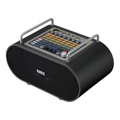 分期KORG STAGEMAN 80音箱多功能便携式乐器排练音箱路演鼓机音响