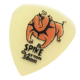 美产CLAYTON 猎犬电木民谣吉他拨片SPIKE标准三角泪滴贝斯弹片