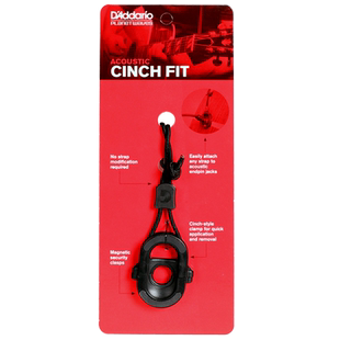 达达里奥PW-AJL-01原声吉他背带锁扣 民谣木吉他尾钉背带绑绳垫环