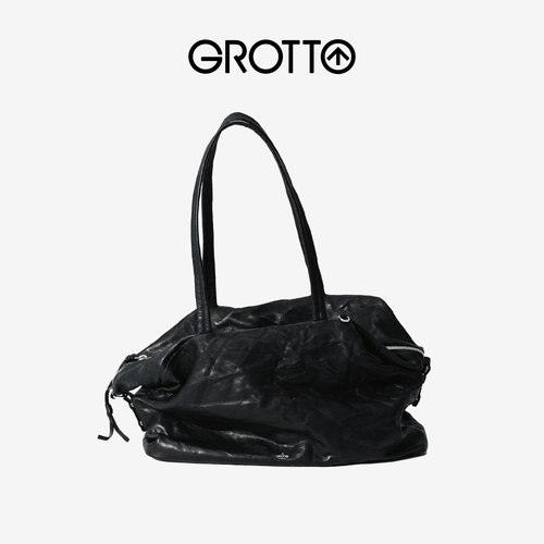 GROTTO个乐26年新款WEEKEND TOTE STONE大容量通勤包单肩斜挎软包
