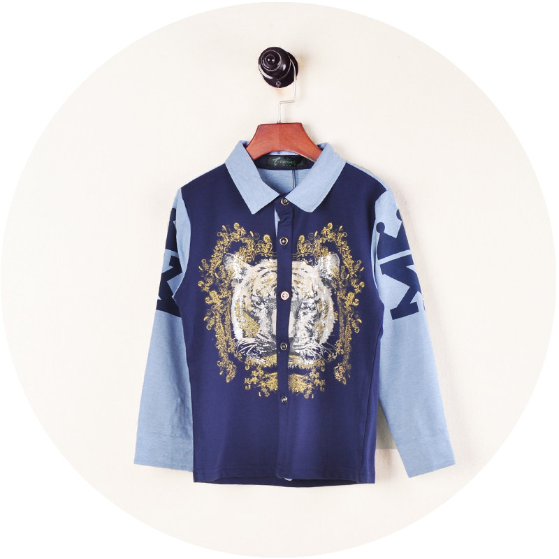 Chemise garcon à manche longue - Ref 2075128 Image 1