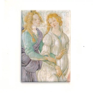 法国卢浮宫博物馆文创波提切利女神的馈赠 维纳斯冰箱贴现货