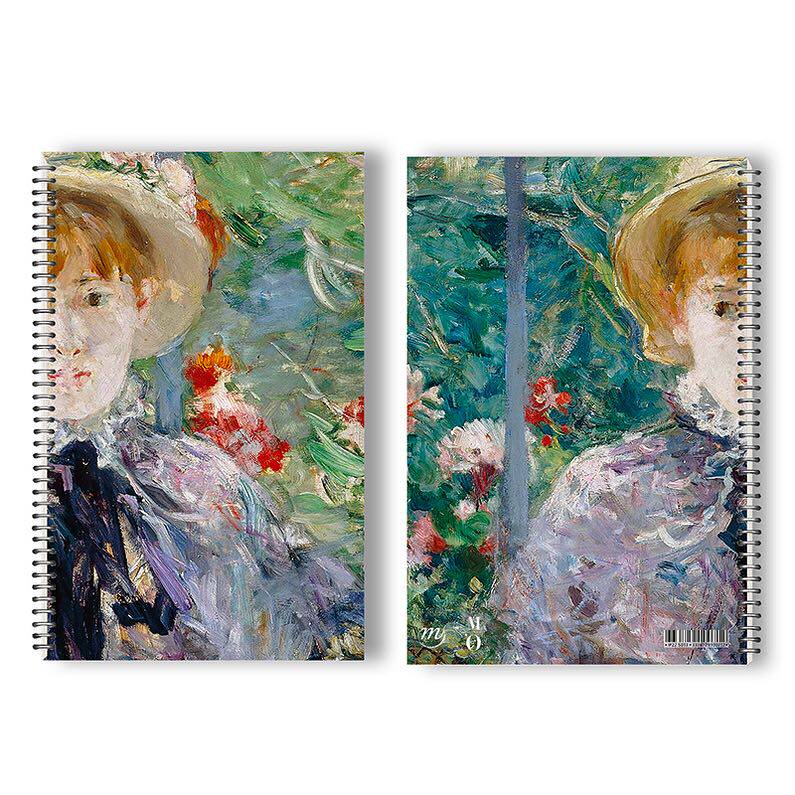 欧洲旅游法国奥赛美术馆印象派女画家莫里索作品午后笔记本 现货