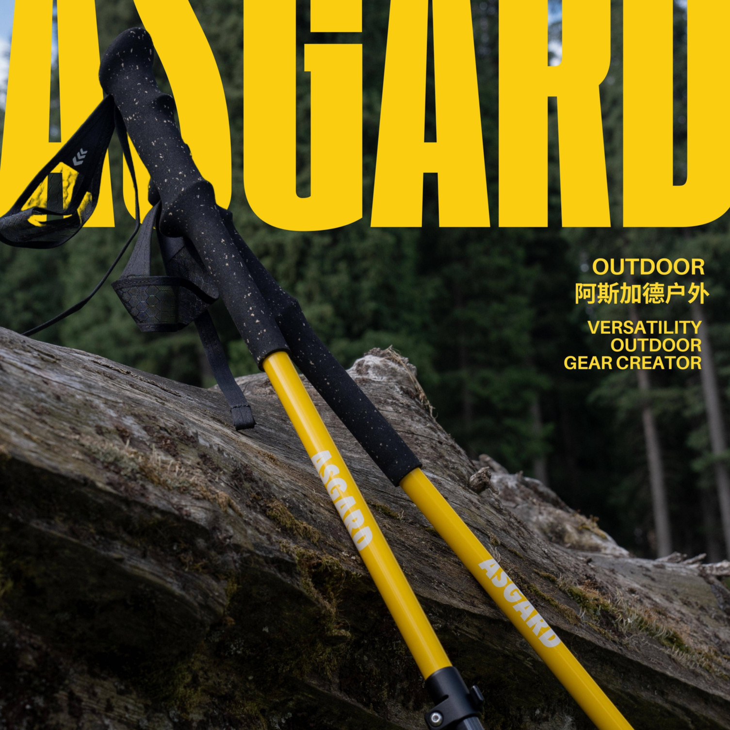 Asgard登山杖碳纤维超轻153克