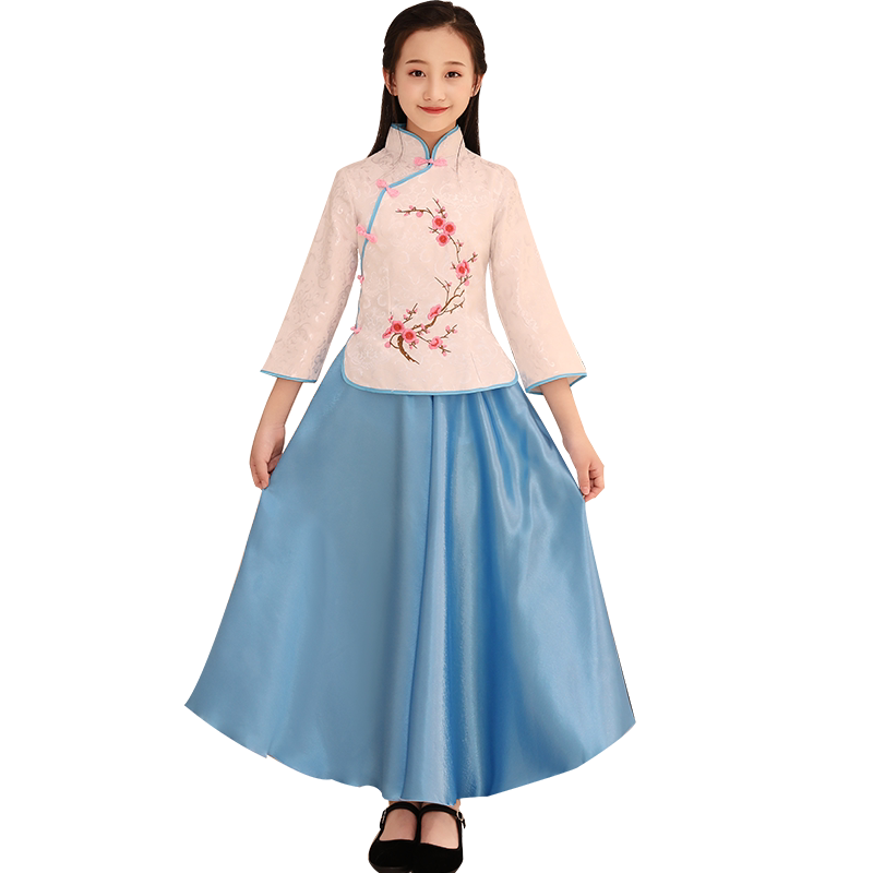 儿童民国风学生装汉服