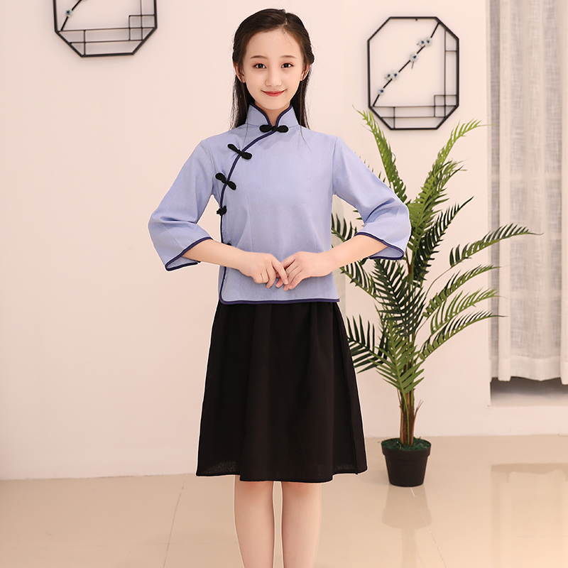 雪舞恋人女款民国风演出服