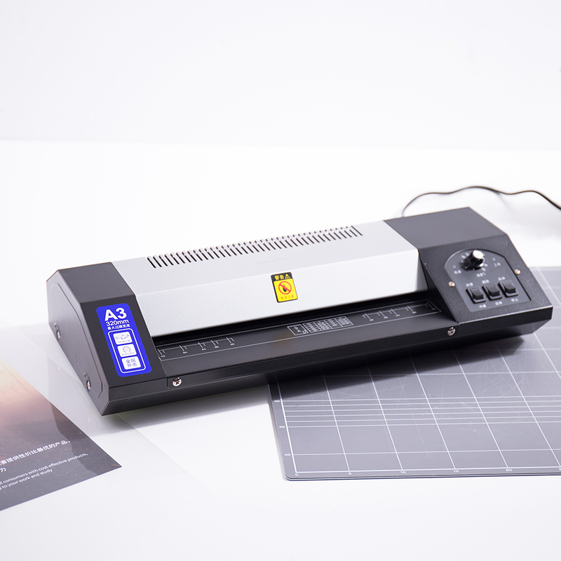得力3890冷裱热裱办公过塑机a3/a4照片塑封机3寸5寸6寸7寸8寸通用