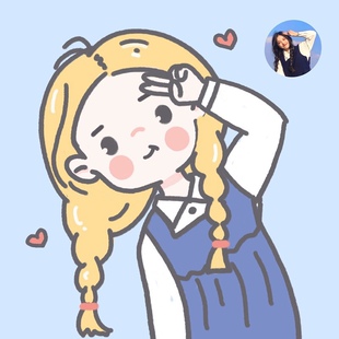 q版原创手绘头像定制图片 卡通人物 真人照片漫画设计 简笔画约稿