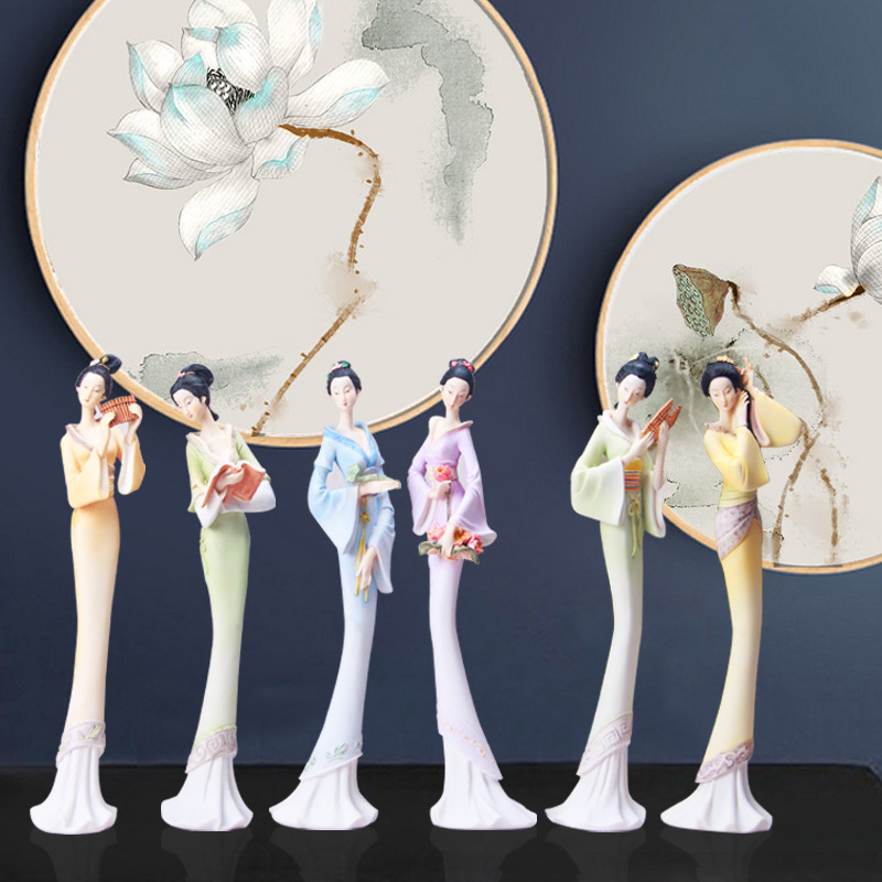 人物树脂创意摆件工艺品家装摆设