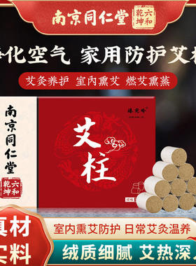 南京同仁堂无烟艾柱54柱家用