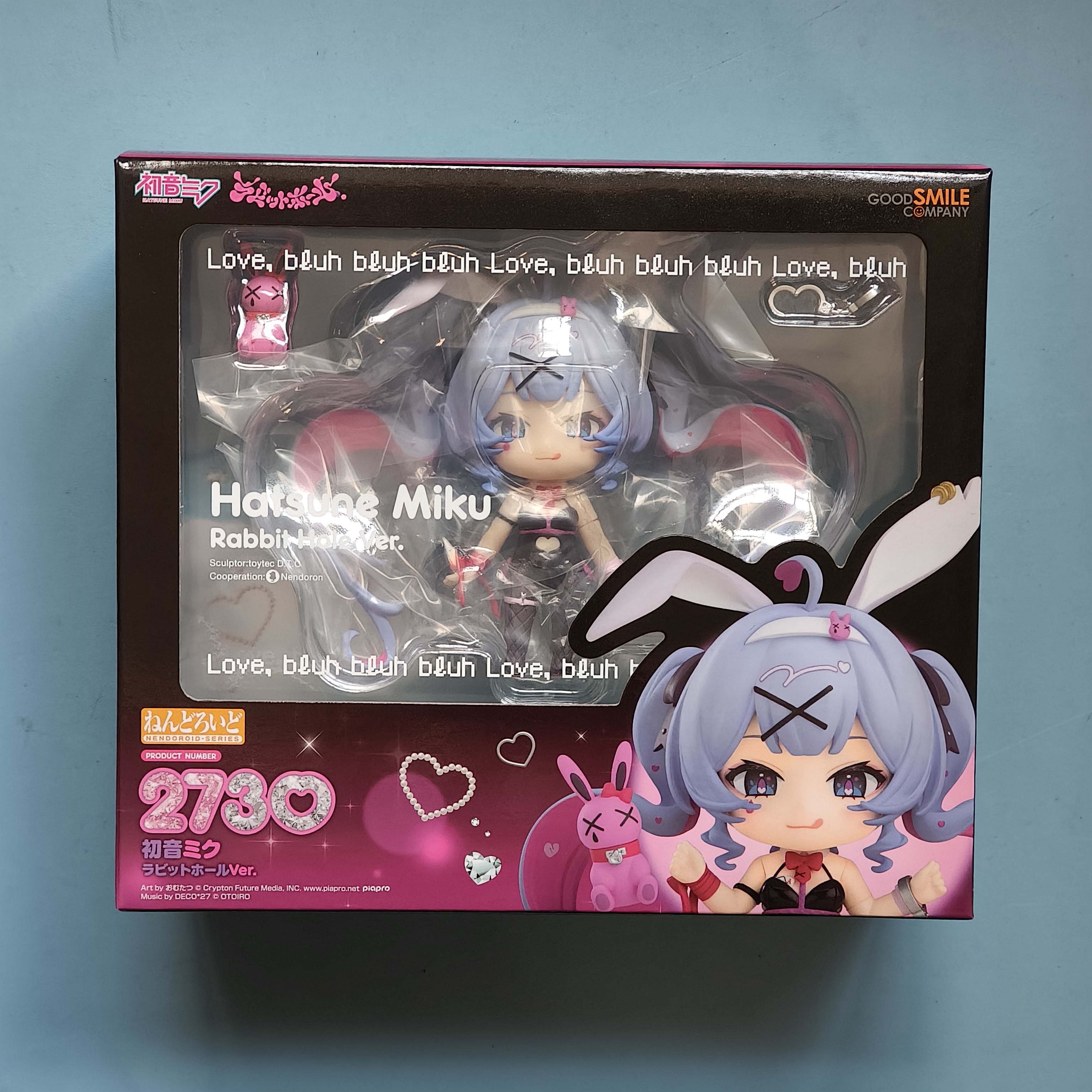 樱漫社 GSC 粘土人 2730 piapro 初音未来 兔子洞 Q版手办现货
