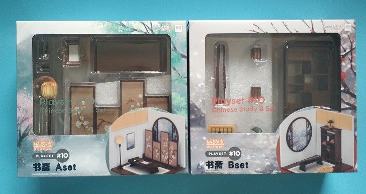 樱漫社 GSC 粘土人 Playset #10 书斋 A/B 场景 现货