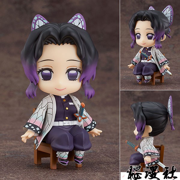 樱漫社 GSC 坐吧粘土人 Swacchao 鬼灭之刃 蝴蝶忍 Q版手办现货