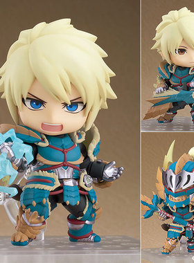 樱漫社 CAPCOM 粘土人 1421 怪物猎人 男猎人 雷狼龙α DX版 现货