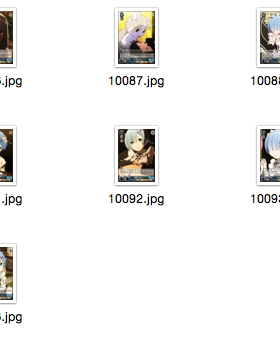 WS 黑白双翼 卡牌 RE0 VOL2 蓝色C卡
