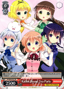 WS 黑白双翼 卡牌 点兔 Rabbit House Tea Party PR