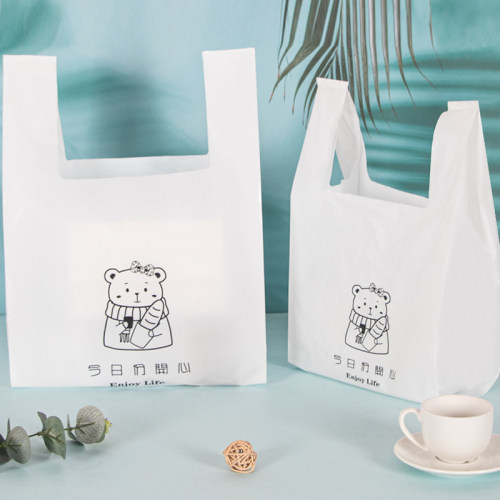 甜品饼干透明一次性手提包装袋